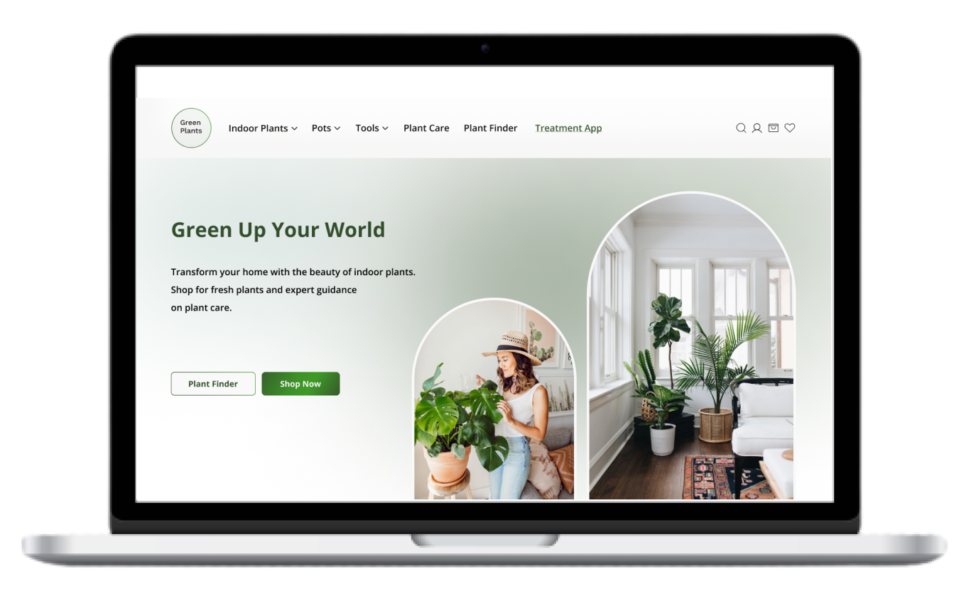 Green Plants E-commerce Platform